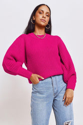 QR OAKRIDGE Womens Chunky Crew Knit - Smgarment's